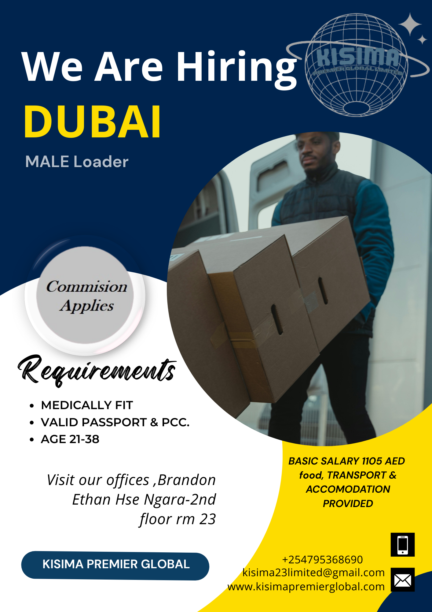 Male Loader Dubai